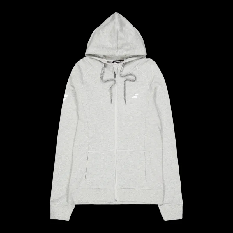 Babolat Jacket Exercise Hood W Grey Grå Discount