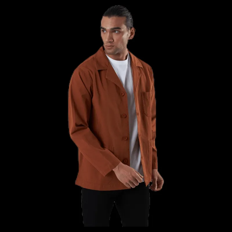 Dedicated Jacket Leksand Brown Brun
