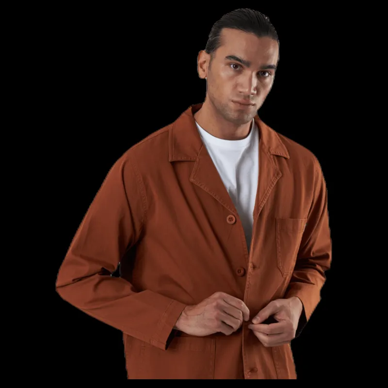 Dedicated Jacket Leksand Brown Brun
