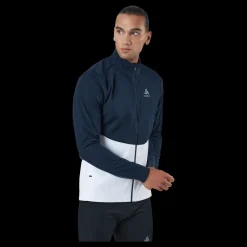 Outlet Odlo Jacket Markenes Dark Sapphire - White Blå