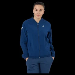 Babolat Jacket Play Women Blue Blå Outlet