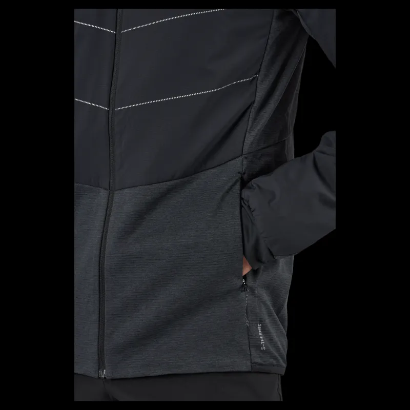 Odlo Jacket Run Easy S-thermic Black Svart