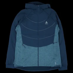 Odlo Jacket Run Easy S-thermic Blue Wing Teal Blå Sale