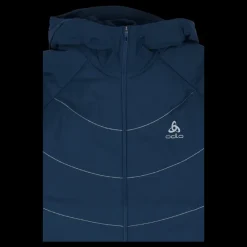 Odlo Jacket Run Easy S-thermic Blue Wing Teal Blå Sale