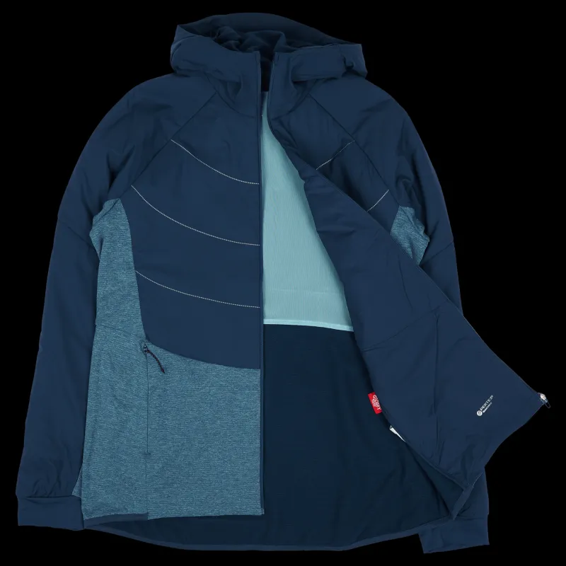 Odlo Jacket Run Easy S-thermic Blue Wing Teal Blå Sale