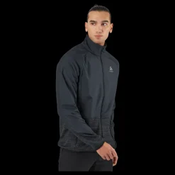 Odlo Jacket Run Easy Warm Hybrid Black Svart Outlet