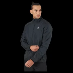Odlo Jacket Run Easy Warm Hybrid Black Svart Outlet