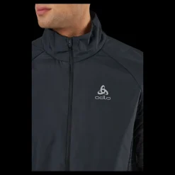 Odlo Jacket Run Easy Warm Hybrid Black Svart Outlet