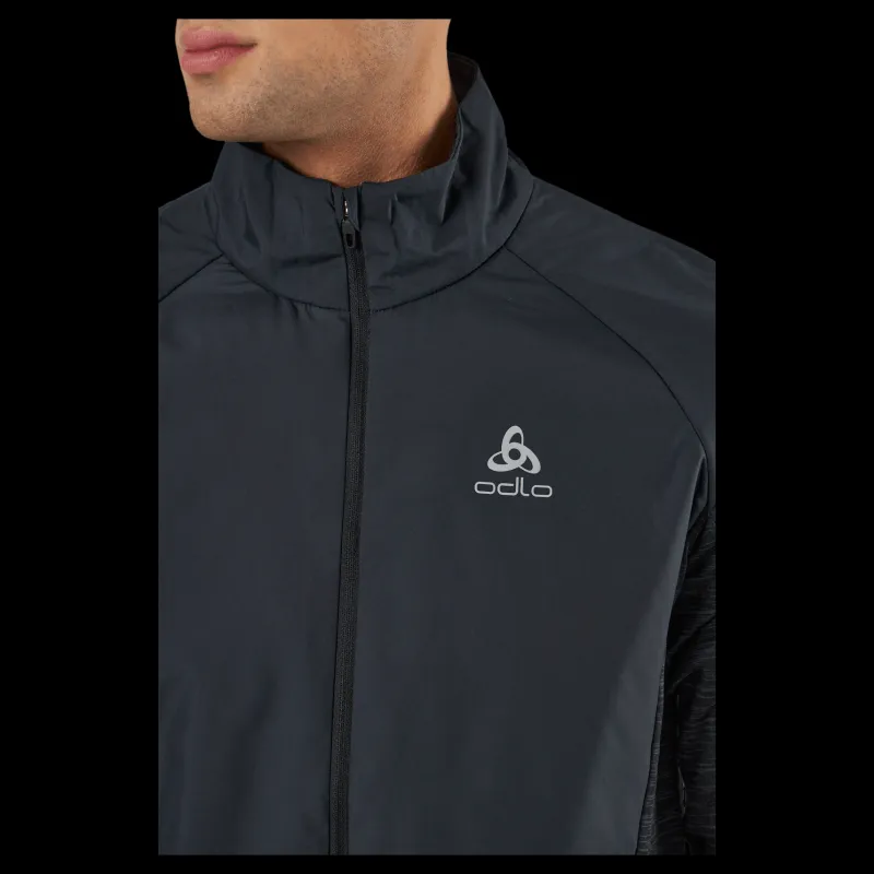 Odlo Jacket Run Easy Warm Hybrid Black Svart Outlet