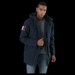 Kappa Jackson Winter Jacket Hood Blue Blå Online
