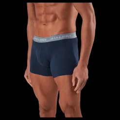 Jack & Jones Jacserge Trunks 5-pack Navy Blazer Blå