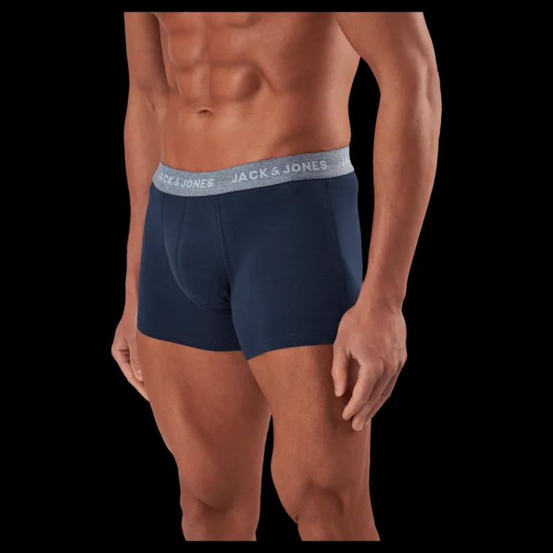 Jack & Jones Jacserge Trunks 5-pack Navy Blazer Blå