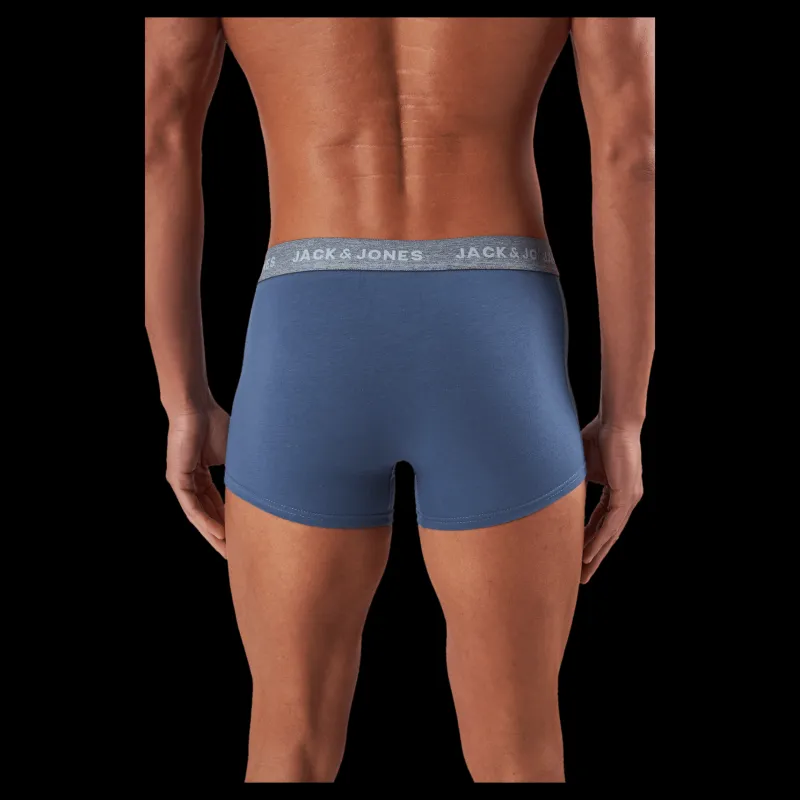 Jack & Jones Jacserge Trunks 5-pack Navy Blazer Blå