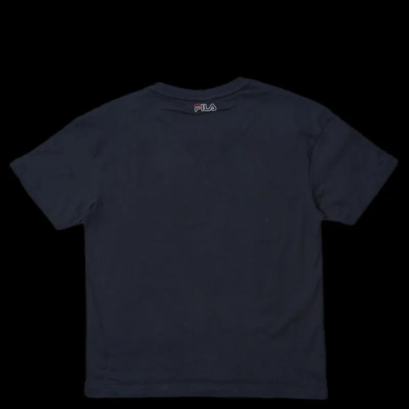 Discount Fila Jakena Taped Tee Black Svart