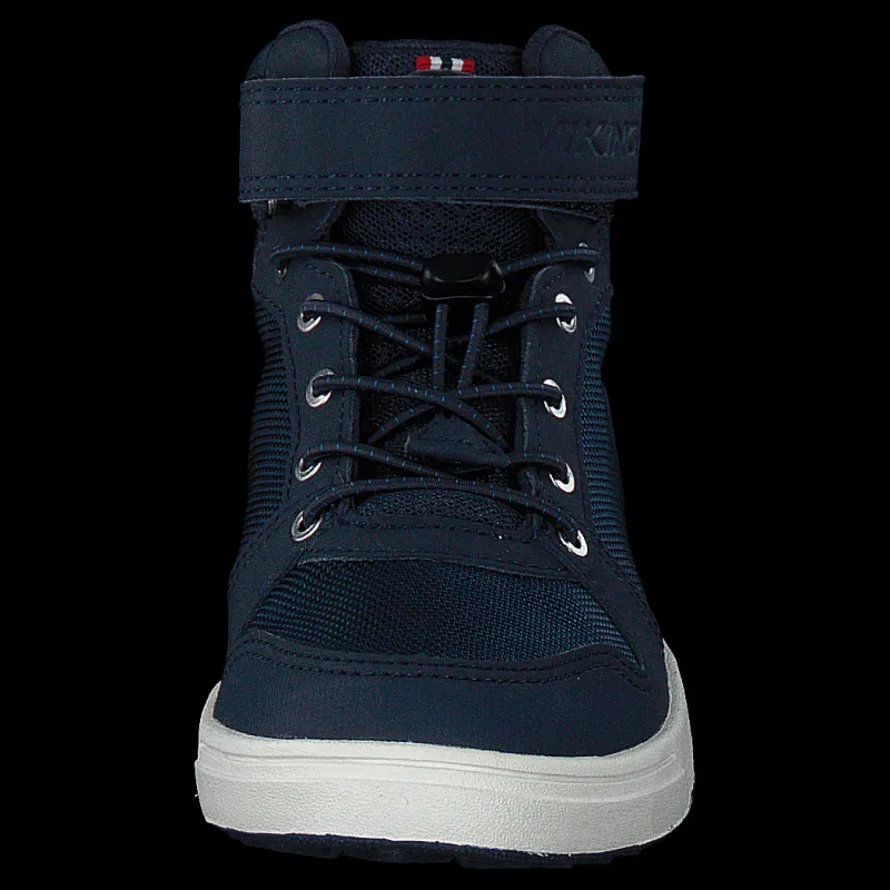 Online Viking Jakob Mid Kids Gtx Navy Blå
