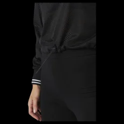 Fila Jalina Cropped Sporty Mesh Shirt Black