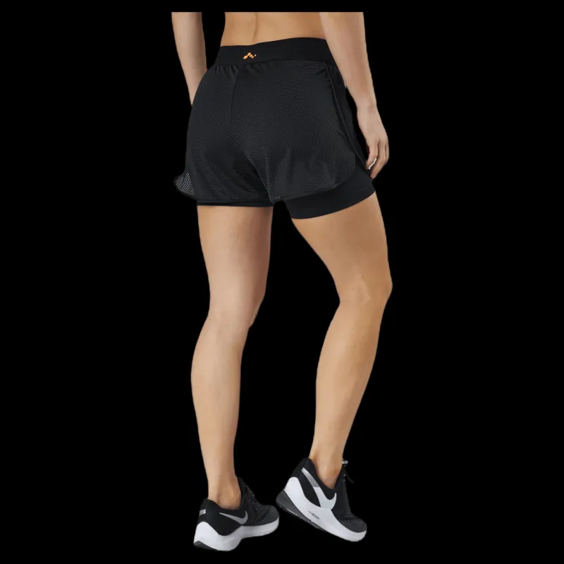 Only Play Jama Loose Train Shorts Black Svart Hot