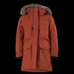 Sale Didriksons Jamila Gs Parka 3 Bisquit Brown Orange