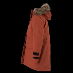 Sale Didriksons Jamila Gs Parka 3 Bisquit Brown Orange