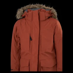 Sale Didriksons Jamila Gs Parka 3 Bisquit Brown Orange