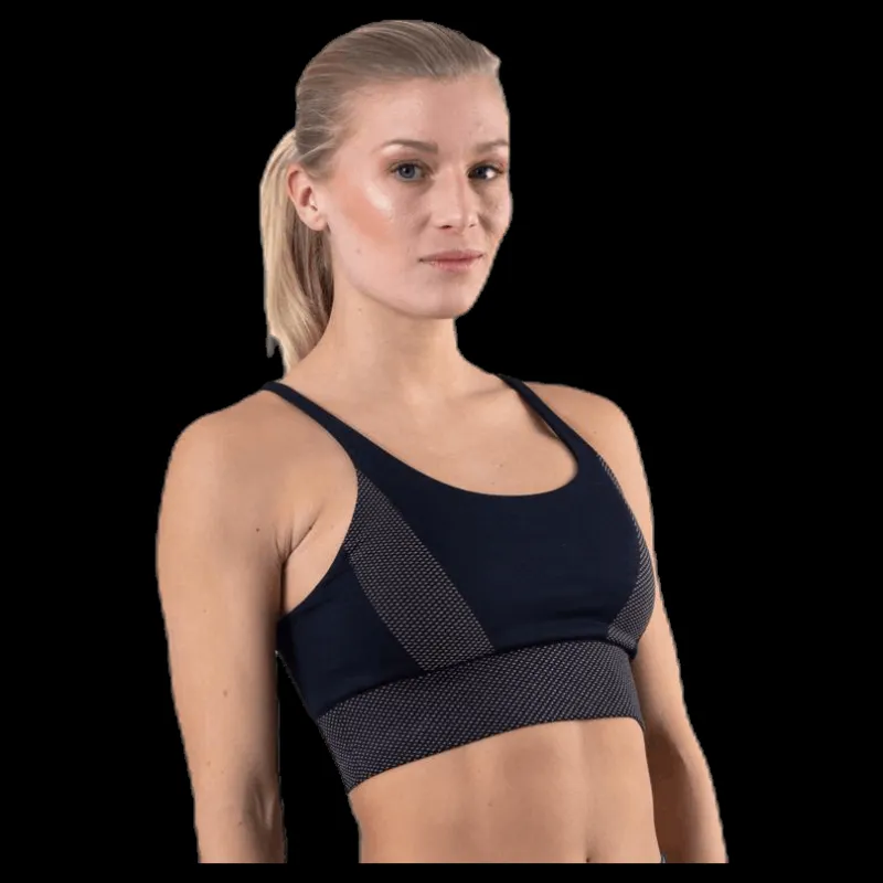 Filippa K Jaquard Seamless Top Blue Blå Clearance