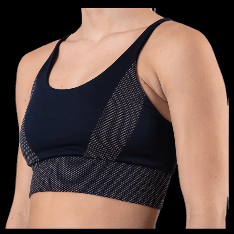 Filippa K Jaquard Seamless Top Blue Blå Clearance
