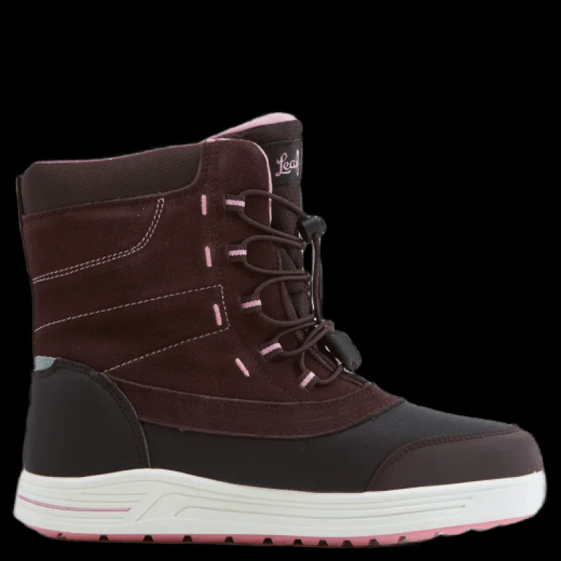 Sale Leaf Jaren Burgundy Brun