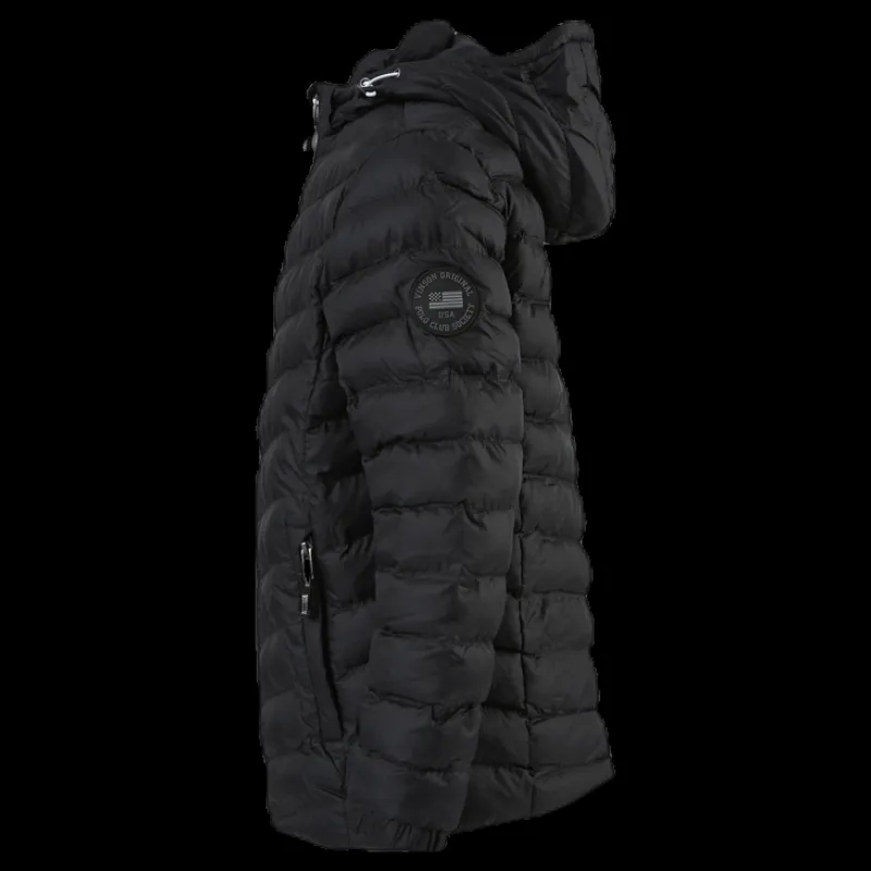 Clearance Vinson Polo Club Jaron 2.0 Jacket Black Svart