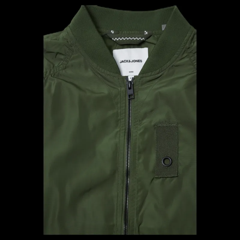 Discount Jack & Jones Jaxson Bomber Rifle Green Grön