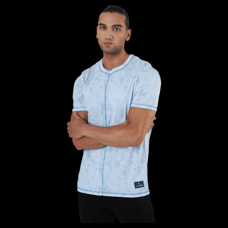 Jack & Jones Jcowayne Tee Ss Crew Neck Deep Water Blå Hot
