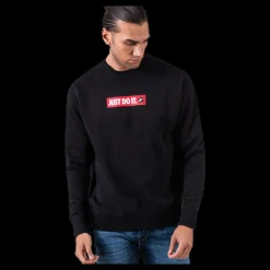 Nike JDI Crew Fleece Black Svart New