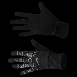 Nike EQ JDI Flash Shield Running Gloves Black/Silver Svart Clearance