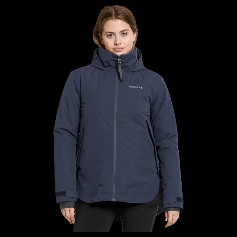Didriksons Jennie Wns Jkt Dark Night Blue Discount