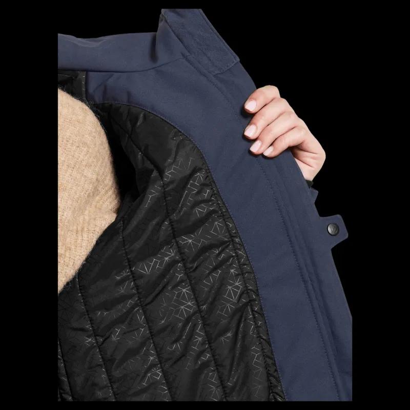 Didriksons Jennie Wns Jkt Dark Night Blue Discount