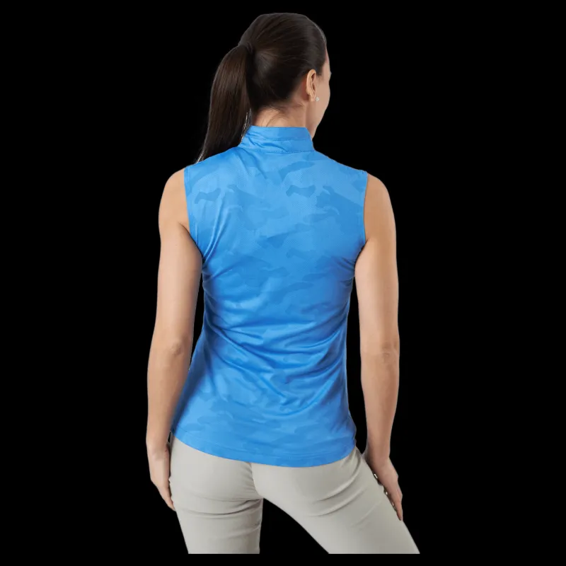 Sale Daily Sports Jess Ss Polo Shirt Pacific Blå