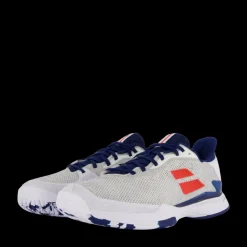 Best Babolat Jet Tere Ac White/blue Flerfärgad