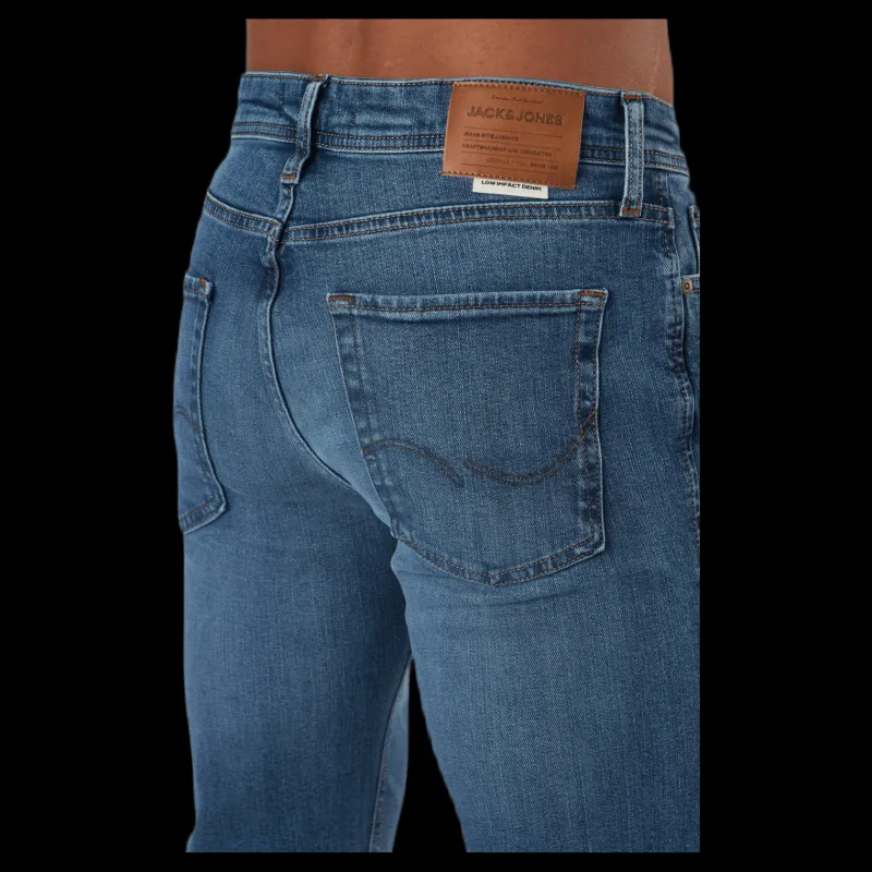 Online Jack & Jones Jjiclark Jjoriginal Jj 118 Lid Blue Denim Blå