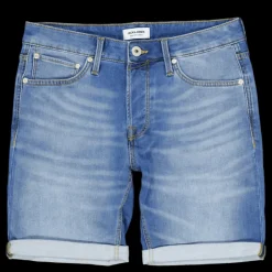 Hot Jack & Jones Jjirick Jjicon Shorts Ge 306 I Blue Denim Grå