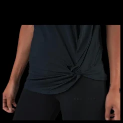 Clearance Röhnisch Jolie Knot Singlet Black Svart