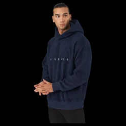 Outlet Jack & Jones Jorcopenhagen Teddy Sweat Hood Navy Blazer