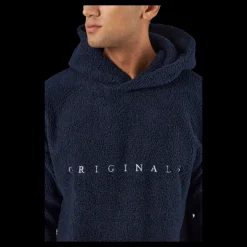 Outlet Jack & Jones Jorcopenhagen Teddy Sweat Hood Navy Blazer