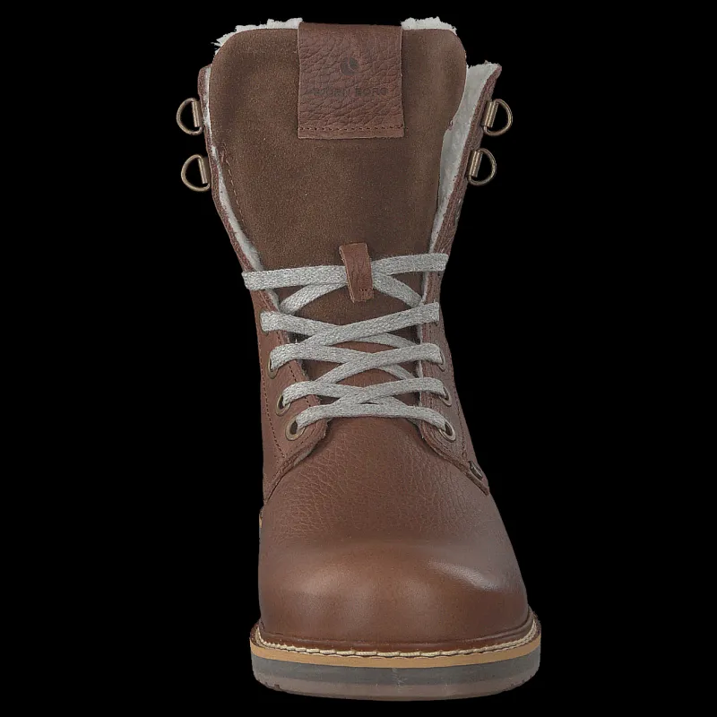 Outlet Björn Borg Josie High Fur Dark Brown Brun