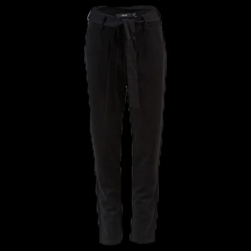 Best Name It Josseoma Ancle Reg Slim Pant Black Svart