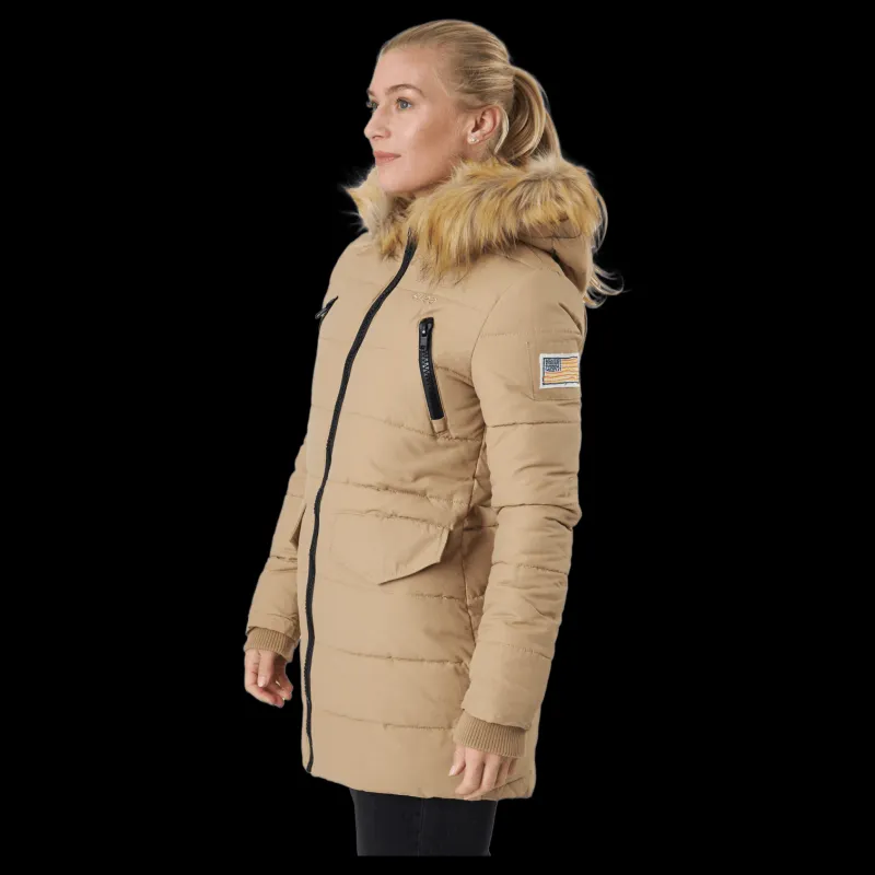 Svea Joy Jacket Cappuccino Beige Discount