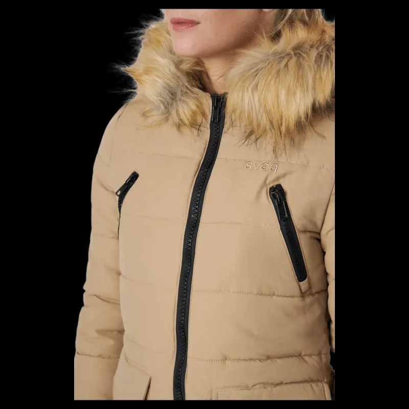 Svea Joy Jacket Cappuccino Beige Discount