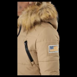 Svea Joy Jacket Cappuccino Beige Discount