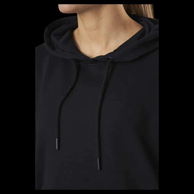 Discount Only Joy L/S Oversize Hood Swt Black Svart