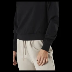 Discount Only Joy L/S Raglan O-Neck Swt Black Svart
