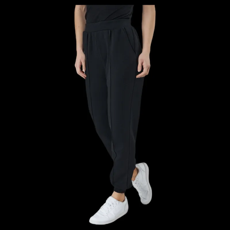 New Only Joy Pant Swt Black Svart