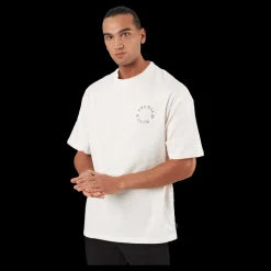 Jack & Jones Jprblakam Ocean Back Tee Ss Cn Egret Vit Outlet